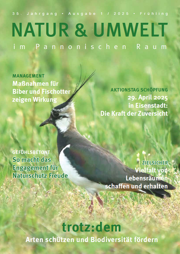 Deckblatt Zeitschrift Natur und Umwelt 1/2025